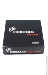 Фото препарат для потенции erogenes max power бад (10 капсул) в профессиональном Секс Шопе