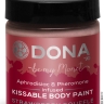 Фарба для тіла - Dona Kissable Body Paint - STRAWBERRY - Фарба для тіла - Dona Kissable Body Paint - STRAWBERRY