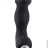 Термоактивная анальная пробка PREMIUM SILICONE PLUG L BLACK, 13х7,5см