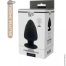 Термоактивная анальная пробка PREMIUM SILICONE PLUG L BLACK, 13х7,5см - Термоактивная анальная пробка PREMIUM SILICONE PLUG L BLACK, 13х7,5см