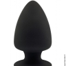 Термоактивная анальная пробка PREMIUM SILICONE PLUG L BLACK, 13х7,5см - Термоактивная анальная пробка PREMIUM SILICONE PLUG L BLACK, 13х7,5см