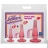 Набор пробок Doc Johnson Crystal Jellies - Pink, диаметры 2см, 3см, 4см