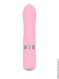 Фото вібратор pillow talk - flirty pink з кристалом сваровські в профессиональном Секс Шопе