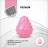Gvibe Gegg Pink - мастурбатор яйцо, 6.5х5 см (розовый)