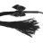 Bijoux Indiscrets - Lilly - Fringe whip - Плеть украшена шнуром и бантиком (чёрная)