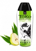 Оральная (съедобная) (страница 2) - shunga toko aroma lubricant pear & exotic green - оральный лубрикант со вкусом груши и зеленого чая, 165 мл фото