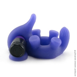 Фото вибронасадка lilac ele vibrating enhancer ring в профессиональном Секс Шопе