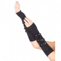 Фото leg avenue - перчатки с ремешками, s-l (черный) в профессиональном Секс Шопе