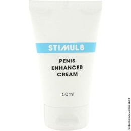 Фото крем для посилення ерекції stimul8 penis enhancer cream в профессиональном Секс Шопе