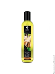 Фото органічне масажне масло з вітаміном е shunga organica - almond sweetness (мигдаль) в профессиональном Секс Шопе