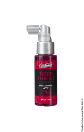 Фото спрей для мінету - deep throat spray - wild cherry, 59ml в профессиональном Секс Шопе