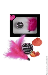Фото подарунковий набір - box edible powder & feather в профессиональном Секс Шопе