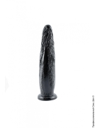 - секс-іграшка cabbage cock black, 27х6 см фото