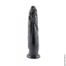Секс-іграшка Cabbage Cock Black, 27х6 см - Секс-іграшка Cabbage Cock Black, 27х6 см
