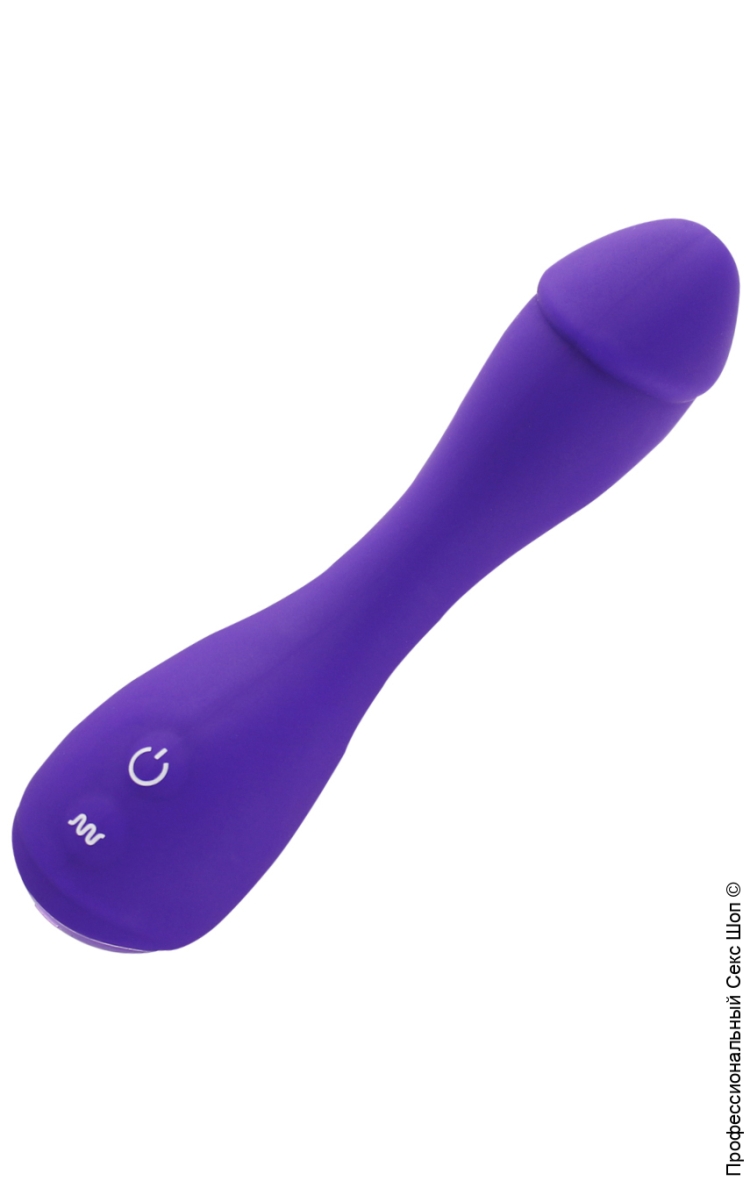 Вибратор Aphrodisia G-Spot Dual Stimulator с пульсирующим шариком, фиолетовый 183315PurpleHW - Aphrodisia - Вибраторы на клитор и точку-G - Купить