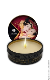 Фото масажна свічка massage candle strawberry 30 ml в профессиональном Секс Шопе