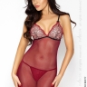 Еротичний пенюар - WHITNEY CHEMISE red - Еротичний пенюар - WHITNEY CHEMISE red