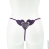 Фіолетові трусики з сердечками - Фіолетові трусики з сердечками