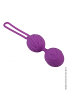 Вагинальные шарики - вагинальные шарики adrien lastic geisha lastic balls mini violet (s), диаметр 3,4см фото