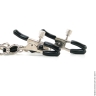 Кляп-кольцо с зажимами на соски Fetish Fantasy O-Ring Gag With Nipple Clamps - Кляп-кольцо с зажимами на соски Fetish Fantasy O-Ring Gag With Nipple Clamps