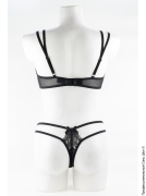 Женская сексуальная одежда и эротическое белье (страница 58) - притягательный черный комплект «мила» фото