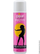 Интимная косметика Pjur из Германии - возбуждающая смазка с согревающим эффектом pjur my glide 100мл, с женьшенем фото
