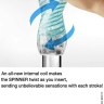 Мастурбатор - TENGA SPINNER 01 TETRA - Мастурбатор - TENGA SPINNER 01 TETRA