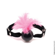 Кляпы в рот (страница 2) - кляп фантазия fetish fantasy feather ball gag фото