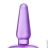 Анальная пробка ECLIPSE ANAL PLEASER Medium фиолетовый, 12х3,5см