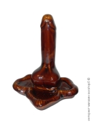 Секс приколы сувениры и подарки - керамическая пепельница фаллос фото