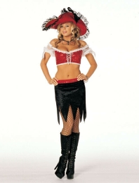 Фото shirley of hollywood - hollywood pirate - костюм пирата, s/m в профессиональном Секс Шопе