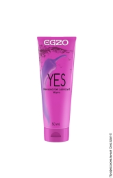 Фото гель-лубрикант с возбуждающим эффектом egzo yes в профессиональном Секс Шопе
