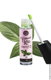 Фото блиск для губ lip gloss vibrant kiss mint в профессиональном Секс Шопе