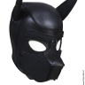 Чорна маска кішечки Feral Feelings - Kitten Mask з натуральної шкіри - Чорна маска кішечки Feral Feelings - Kitten Mask з натуральної шкіри