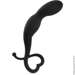 Фото пробка, пенис, анальное дилдо изогнутой формы в профессиональном Секс Шопе