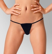 Анальная пробка - art of sex - sexy panties plug size s - женские трусики xs-2xl с силиконовой анальной пробкой (чёрные) фото