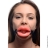 Расширитель рта в форме пышных губ Master Series Sissy Mouth Gag