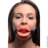 Расширитель рта в форме пышных губ Master Series Sissy Mouth Gag - Расширитель рта в форме пышных губ Master Series Sissy Mouth Gag
