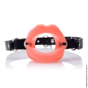 Кляп кольцо - кляпы с кольцом - расширитель рта в форме пышных губ master series sissy mouth gag фото
