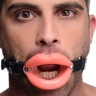 Розширювач рота у формі пишних губ Master Series Sissy Mouth Gag - Розширювач рота у формі пишних губ Master Series Sissy Mouth Gag