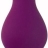 Adrien Lastic Bullet Amuse Purple - анальная пробка с вибрацией 14.5х3,9см (пурпурный)