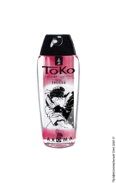 Фото скольжение с ароматом клубники и шампанского - лубрикант - toko aroma lubricant, 165ml в профессиональном Секс Шопе