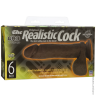 Реалістичний фалоімітатор The Realistic 6 Black Cock - Реалістичний фалоімітатор The Realistic 6 Black Cock