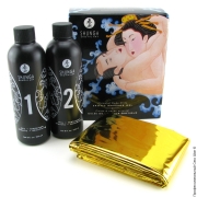  - набір для еротичного масажу shunga massage gel екзотичні фрукти фото
