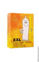 Фото презервативы большого размера amor xxl, 3 шт. в профессиональном Секс Шопе