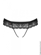 Женская сексуальная одежда и эротическое белье (сторінка 40) - чорні елегантні трусики 854-pac-1 фото