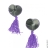 Фиолетовые пестисы на грудь
