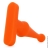Анальная пробка  Bum Buddies Tease My Tush Beginner Butt Plug in Orange  Topco | Bum Buddies