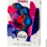 Анальні кульки Alive Triball Blue, макс. діаметр 2см - Анальні кульки Alive Triball Blue, макс. діаметр 2см