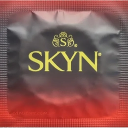 Фото skyn - intense feel – презерватив безлатексный с пупырками, 1 шт в профессиональном Секс Шопе